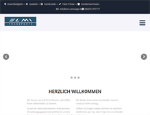 Tablet Screenshot of em-umzuege.de